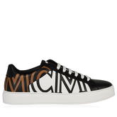 MCM Leather Logo Low Top Trainers