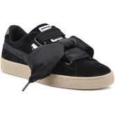 Puma  Lifestyle shoes   Suede Heart Safari Wns 364083 03  women's Shoes (Trainers) in Black