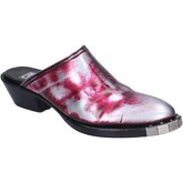 Moma  sandals shiny leather  women's Clogs (Shoes) in Red