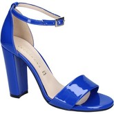 Olga Rubini  sandals patent leather BY298  women's Sandals in Blue