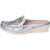 Adriana Del Nista  Sandals Leather  women's Loafers / Casual Shoes in Silver