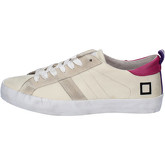 Date  Sneakers Suede Textile  women's Shoes (Trainers) in Beige