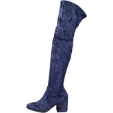 Accademia  boots velvet  women's High Boots in Blue