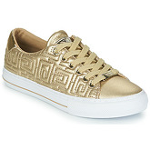 Guess  GOLDENN  women's Shoes (Trainers) in Gold