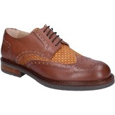 Fdf Shoes  elegant leather textile BZ344  men's Casual Shoes in Brown