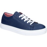 Di Mella  sneakers leather AB933  men's Shoes (Trainers) in Blue