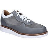 Fdf Shoes  elegant suede leather BZ388  men's Shoes (Trainers) in Grey
