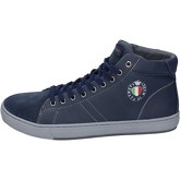 Armata Di Mare  sneakers suede synthetic leather  men's Shoes (High-top Trainers) in Blue