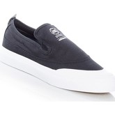 adidas  Core Black-Footwear White Matchcourt Slip On Shoe  men's Slip-ons (Shoes) in Black