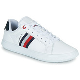 Tommy Hilfiger  ESSENTIAL LEATHER CUPSOLE  men's Shoes (Trainers) in White