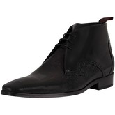 Jeffery-West  Derby Leather Shoes  men's Casual Shoes in Black
