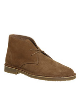 Office Inferno Desert Boot RUST SUEDE