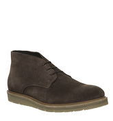 Ask the Missus Inch Wedge Chukka CHOCOLATE SUEDE
