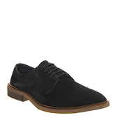 Ask the Missus Lazy Derby NAVY SUEDE