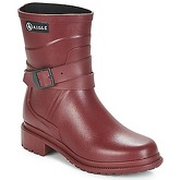 Aigle  MACADAMES MID  women's Wellington Boots in Red