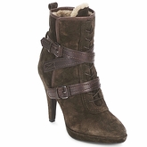 Apepazza  AIDA  women's Low Ankle Boots in Brown