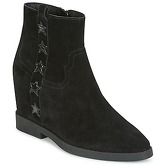 Ash  GOLDIE  women's Mid Boots in Black