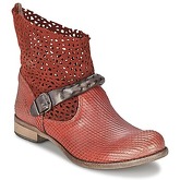 BKR  SONI  women's Mid Boots in Red