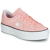 Converse  ONE STAR PLATFORM SEASONAL COLOR OX  women's Shoes (Trainers) in Pink