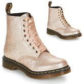 Dr Martens  1460 PASCAL GLITTER  women's Mid Boots in Gold