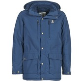 Franklin   Marshall  BRAGGO  men's Parka in Blue