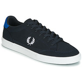 Fred Perry  DEUCE CANVAS TRICOT  men's Shoes (Trainers) in Black