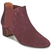 Heyraud  FRANCELLE  women's Low Ankle Boots in Red