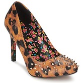 Iron Fist  CHANGE YOUR SPOTS  women's Heels in Brown