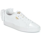 Puma  WN SUEDE BOW PATENT.WHITE  women's Shoes (Trainers) in White