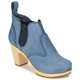 Swedish hasbeens  CLASSIC CHELSEA BOOT  women's Low Boots in Blue