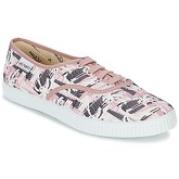 Victoria  INGLES PALMERAS  women's Shoes (Trainers) in Pink
